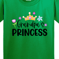 thumbnail image 4 of Inktastic Grandpa's Princess Crown and Flowers Youth T-Shirt, 4 of 5