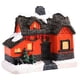 thumbnail image 1 of Miniatura de resina con luz LED navideña, casita de muñecas en miniatura con luz cálida, ideal para decorar el jardín o como regalo. Pequeña, 1 of 8