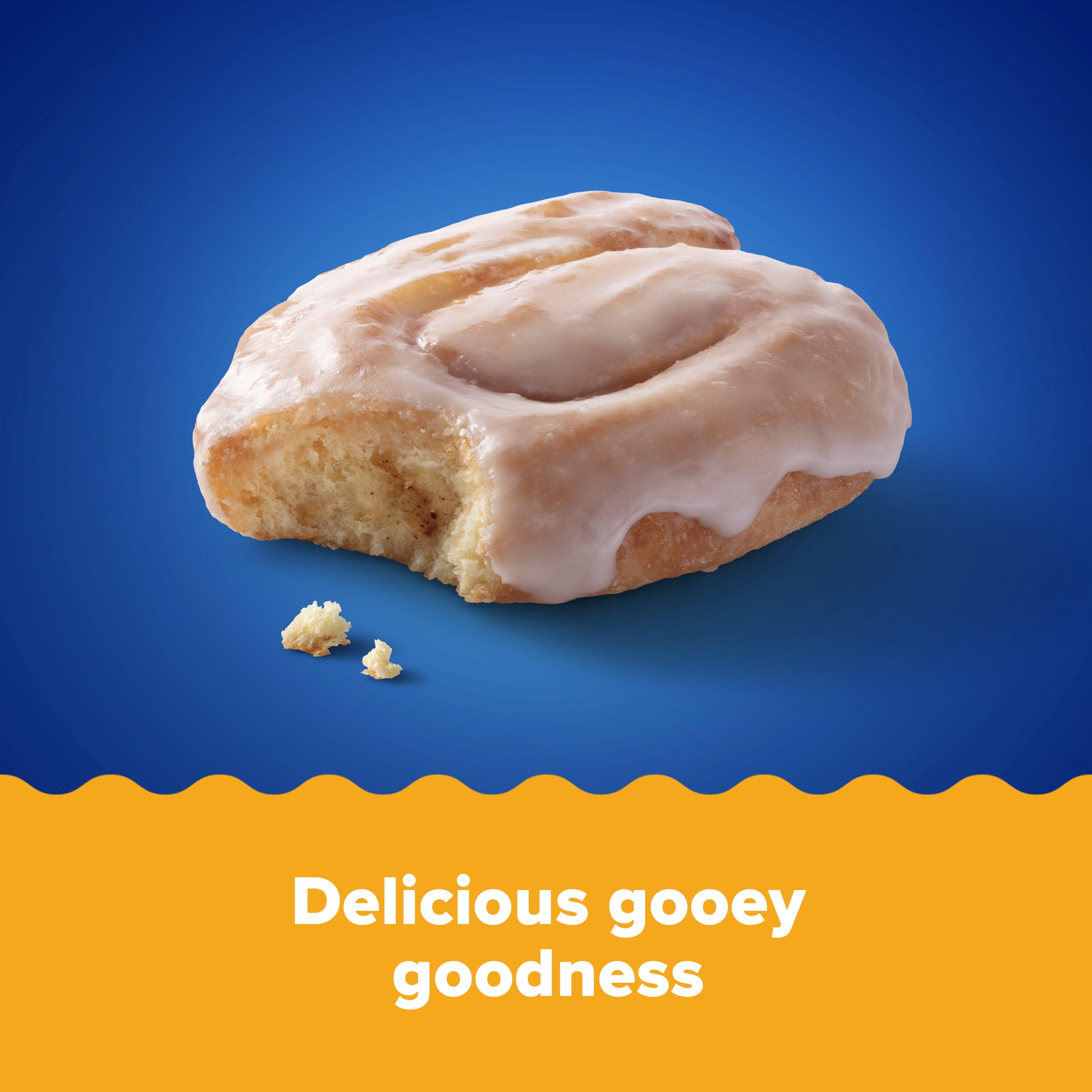 (3 pack) Tastykake Glazed Honey Buns, 6 Count, Individually Wrapped Pastries