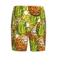 thumbnail image 2 of Lsque Tropical Summer Fruit Mens Sleep Pajama Shorts,Short Pajama Pants, Cotton Ultra-Soft Knit-Large, 2 of 9