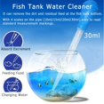 thumbnail image 4 of 30ml Aquarium Pipette, 2pcs Aquarium Tank Cleaner, Fish Tank Dropper, Coral Feeder Change Tool (Blue), 4 of 7