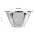 thumbnail image 2 of CUITING 2 Pcs Réflecteur de Lampe Led, Accessoire de Lampe de Poche, Perles Led, Ampoule à Puce pour Usage Intérieur et Extérieur, Faisceau Concentré, Randonnée, Camping, 2 of 8