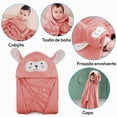 thumbnail image 5 of SAYCHEESE Toalla de Baño con Capucha – Toalla para Playa o Alberca, Bata de Baño Ultra Suave y Absorbente de Algodón 85 x 150 cm para Niños y Niñas (Conejo), 5 of 5
