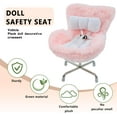 thumbnail image 4 of Doll Car Seat for 10-17cm Dolls with Air Vent Clip and Desktop Stand, Cute Functional Car Ornament for Blind Box Doll Fans, Collectors, 4 of 8