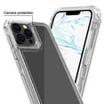 thumbnail image 5 of Crystal Clear Case for iPhone 16 Pro Max, [Not Yellowing][Military Grade Drop Tested] Transparent Shockproof Protective Phone Case Hard PC + Soft Silicone Slim Cover For iPhone 16 Pro Max,Clear, 5 of 6