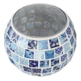 thumbnail image 1 of Tealight Candle Holder, Floral Patterns Mosaic Designs Tealight Holder  For Makeup Stand, 1 of 8