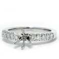 thumbnail image 2 of Pompeii 1/2ct Diamond Engagement Ring White Gold Setting Mount (G/H,I2), 2 of 3