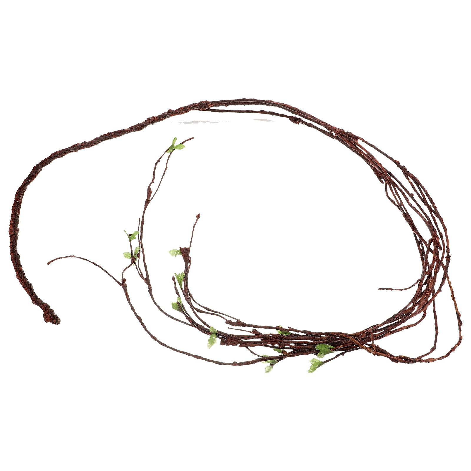 BESTYASH Brown Reptile Terrarium Decor Fake Vines for Climbing Pets and Realistic Habitat Accessories