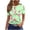 Hot Pink, variant on T Shirts for Women 2026 Striped Crew Neck Short Sleeve Summer Tops Slim Fit Casual Basic Tee Fashion Breathable Soft Stretchy Top for Daily #01Black S