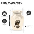 thumbnail image 2 of Yatskia Sparrow Small Urns for Human Ashes Keepsake, Cremation Burial Urn for Ashes Adult Male, Mini Memorial Urns for Human Ash Adult Female, (Classic Pack of 1, 3 Inch), 2 of 8