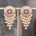 thumbnail image 1 of Pendientes con borlas de campana estilo corte vintage, 1 of 4
