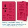 thumbnail image 4 of Hammermill Colored Cardstock, 110 lb. Red, 8.5" x 11", 3 Ream, 4 of 8