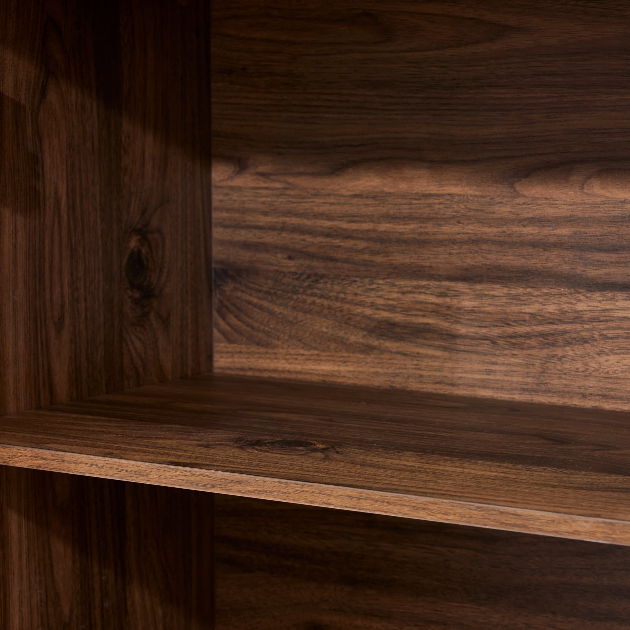Better Homes & Gardens Adlin Bar Cabinet with Storage, Walnut