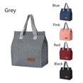 thumbnail image 2 of Lunch bag cooler bag BLUE blue blue, 2 of 8