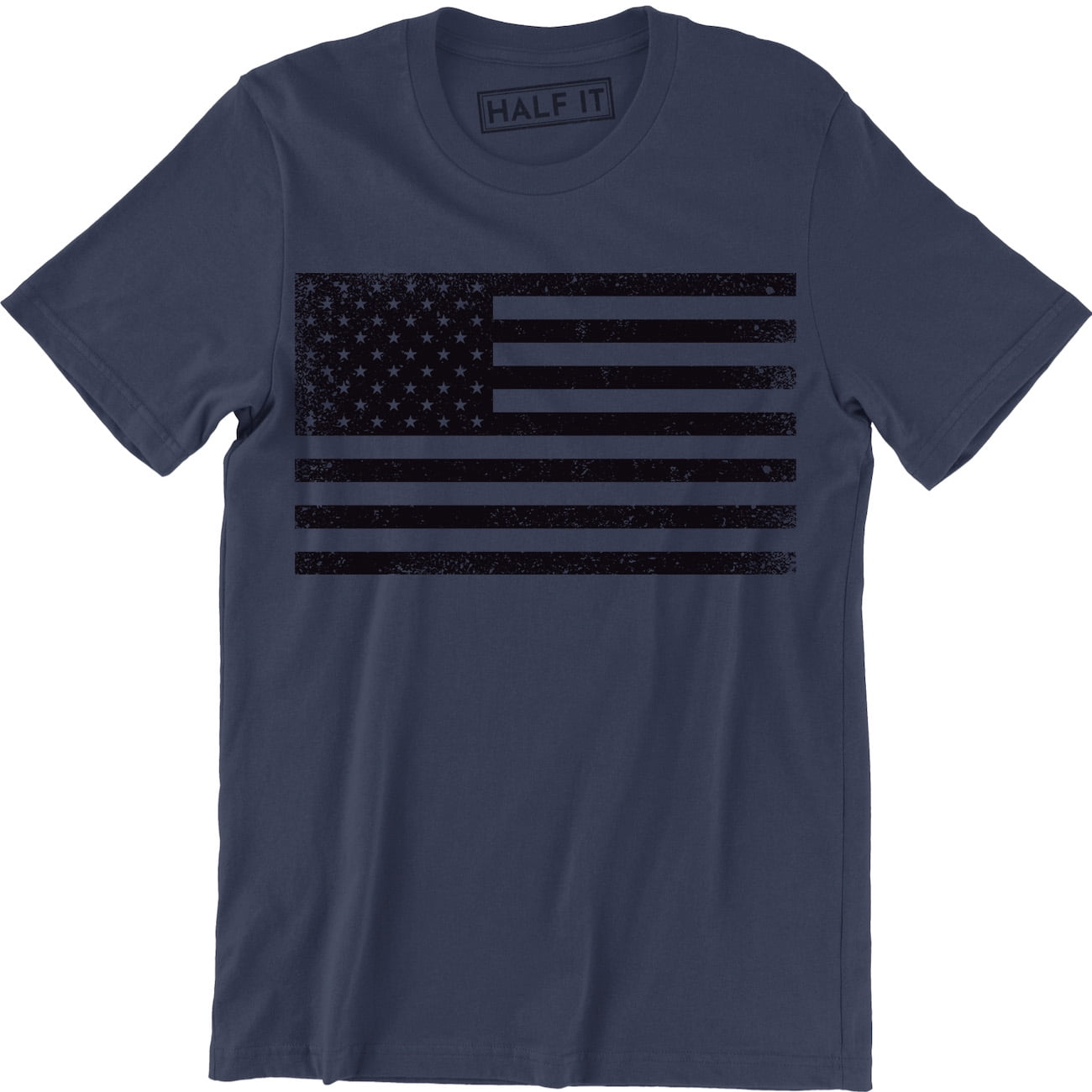 Blue Tie Dye,American Flag,Cool Kid's Tee Patriotic Puppy Black Lab T-Shirt 