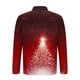 thumbnail image 4 of Blusa y camisa de manga larga con cuello vuelto para hombre, jersey con cremallera y solapa estampada, blusa de manga larga con cuello vuelto, blusa de poliéster para hombre, 4 of 5
