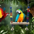 thumbnail image 1 of Parrot Trick Tabletop Toys Bird Training Basketball Stacking Rings Toy Kit Bird Puzzle Set, 1 of 4