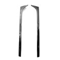 thumbnail image 1 of Labymos 2PCS Side Wing Lip Cover Leaf Shape V-shaped Replacement for Volkswagen VW Polo MK5, 1 of 8