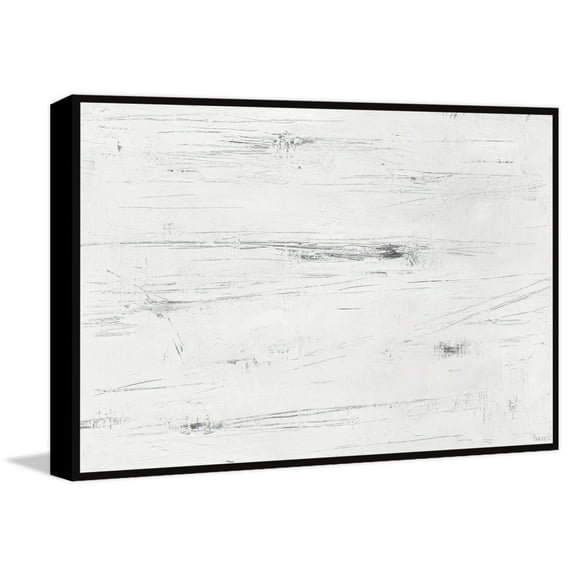 Parvez Taj Light Snow Floater Framed Painting Print on Canvas