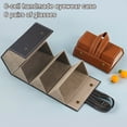 thumbnail image 3 of Estuche organizador de gafas de sol para hombre y mujer, estuche de viaje para almacenamiento, 3 of 5
