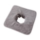 thumbnail image 1 of Toalla con orificio para la cara para mesa de , toalla facial resistente de lana Coral para salones de spa Gris, 1 of 8