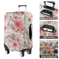 thumbnail image 5 of Pioneer Flower Floral Print Pattern Luggage Cover Fashion Suitcase Cover Baggage Covers Fit 25-28 Inch Luggage (Go Travel), 5 of 5