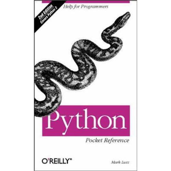 Pre-Owned Python Pocket Reference, 2nd Edition (Paperback) 0596001894 9780596001896