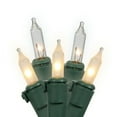 thumbnail image 2 of Vickerman 100 Amber Mini Light on Green Wire, 33' Christmas Light Strand, 2 of 7