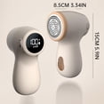 thumbnail image 3 of Gkeoshab Hair Remover Rechargeable Fabric Shaver Lint Remover Sweater Shaver With 23 Speed Control LED Display Clothes Shaver 6 Leaf Stainless Steel Suitable For Clothes Sweater Couch Blan, 3 of 9