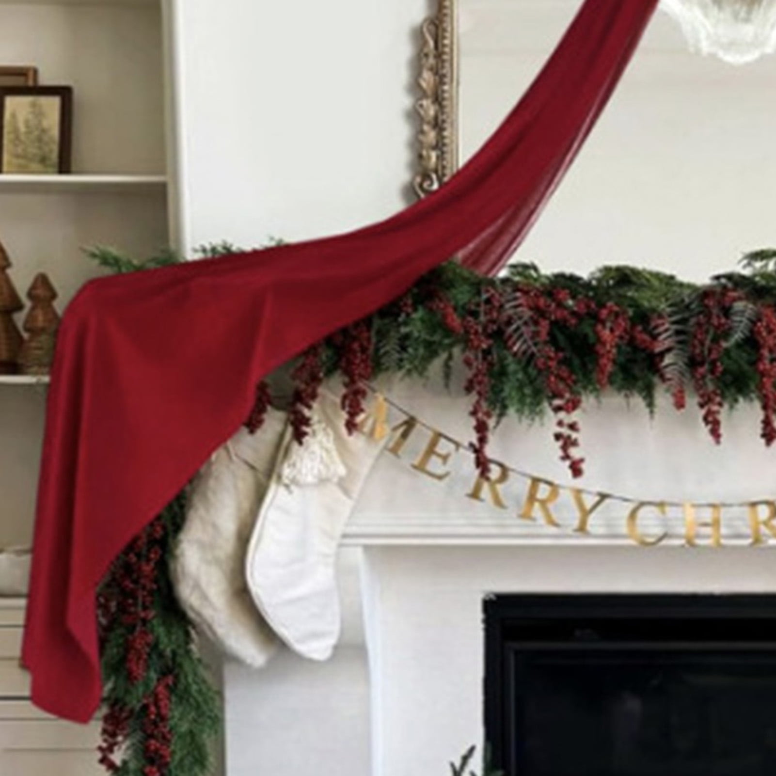 Dserfhy Giant Bow Decoration 20 x 70 Inch Big Velvet Bow for Room Backdrop Wall Decor Extra Large Ribbon Tie for Birthday Baby Shower Wedding Christmas Party Supplies