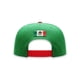thumbnail image 4 of Knite Gorra Mexico Capital Snapback Letra M Estilo Gotico Bordado 3D World Cup, 4 of 5