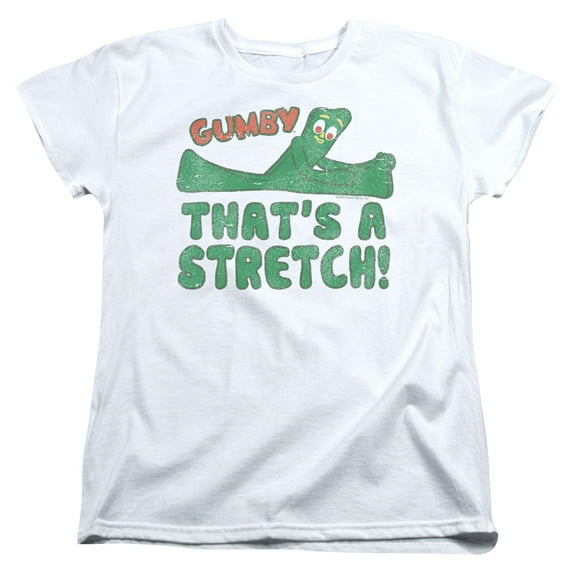 Gumby - That’S A Stretch - Women's Short Sleeve Shirt - Large