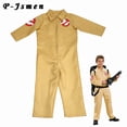 thumbnail image 2 of P-jsmen-Disfraz de película de cazafantasmas para niños, traje de Halloween adecuado para niños de 3 a 9 años, mono, ropa, 2 of 4