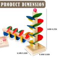 thumbnail image 2 of Set Of Small Toy Wooden Tree Toy Wooden Tree Detachable Leaves Small Running Track Game Colored Children's Educational Toy Building, 2 of 7