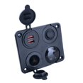 thumbnail image 4 of Red Voltímetro Led Qc3.0 YONGSHENG Panel de interruptor de barco 4 en 1 12-24v, 4 of 5
