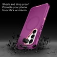 thumbnail image 5 of Petocase for Samsung Galaxy S26 Plus Case,Magnetic Military-Grade Drop 3 Layer Protection Rugged Phone Cover for Galaxy S26 Plus,Purple Pink, 5 of 8