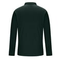 thumbnail image 4 of Mlzmgr Golf Shirts for Men Long Sleeve V Neck Pullover Mens Shirts Business Casual Daily Wear Tops, 4 of 6