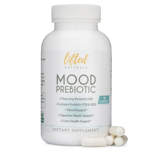Mood Prebiotic Prebiotic Fiber Supplement 90 Capsules Features