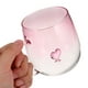 thumbnail image 3 of Taza de café con degradado romántico: Taza de té de vidrio transparente con diseño de corazón en 3D - Taza única para desear un deseo en San Valentín a parejas - Cristalería decorativa, 3 of 8