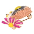thumbnail image 2 of Broche de erizo broche de erizo lindo de moda esmalte negro púrpura para viajar ANGGREK Otros, 2 of 7