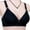 Black, variant on Everyday Bra for Women Full Coverage Compression Bra No Underwire Lace Unlined Bras Lightly Padded Bras
