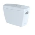 thumbnail image 3 of TOTO Eco Drake E-Max 1.28 GPF Toilet Tank with Right-Hand Trip Lever and Bolt Down Lid, Cotton White - ST743ERB#01, 3 of 3