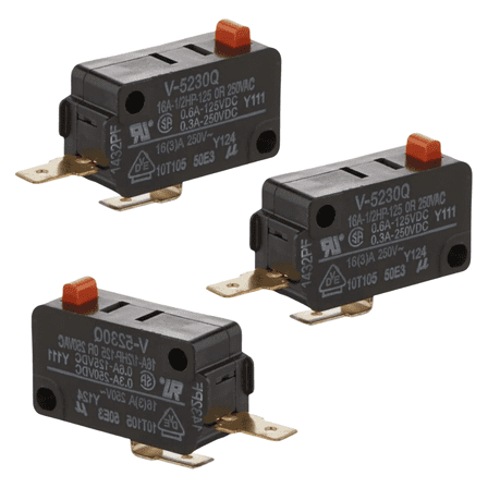 Scaroo 3405-001034 Microwave Door Switch For Whirlpool Replaces WB24X830  3-Pack