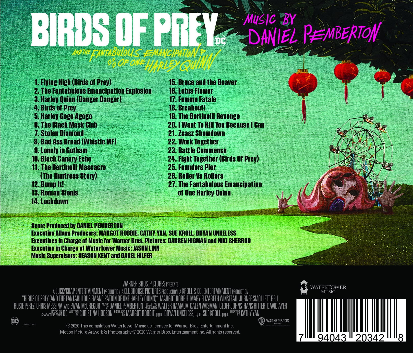 【中古】［CD］Birds of Prey (And the Fantabulous Emancipation of One Harley Quinn) (Original Motion Picture Soundtrack) Daniel Pemberton - Birds of Prey (And the Fantabulous Emancipation