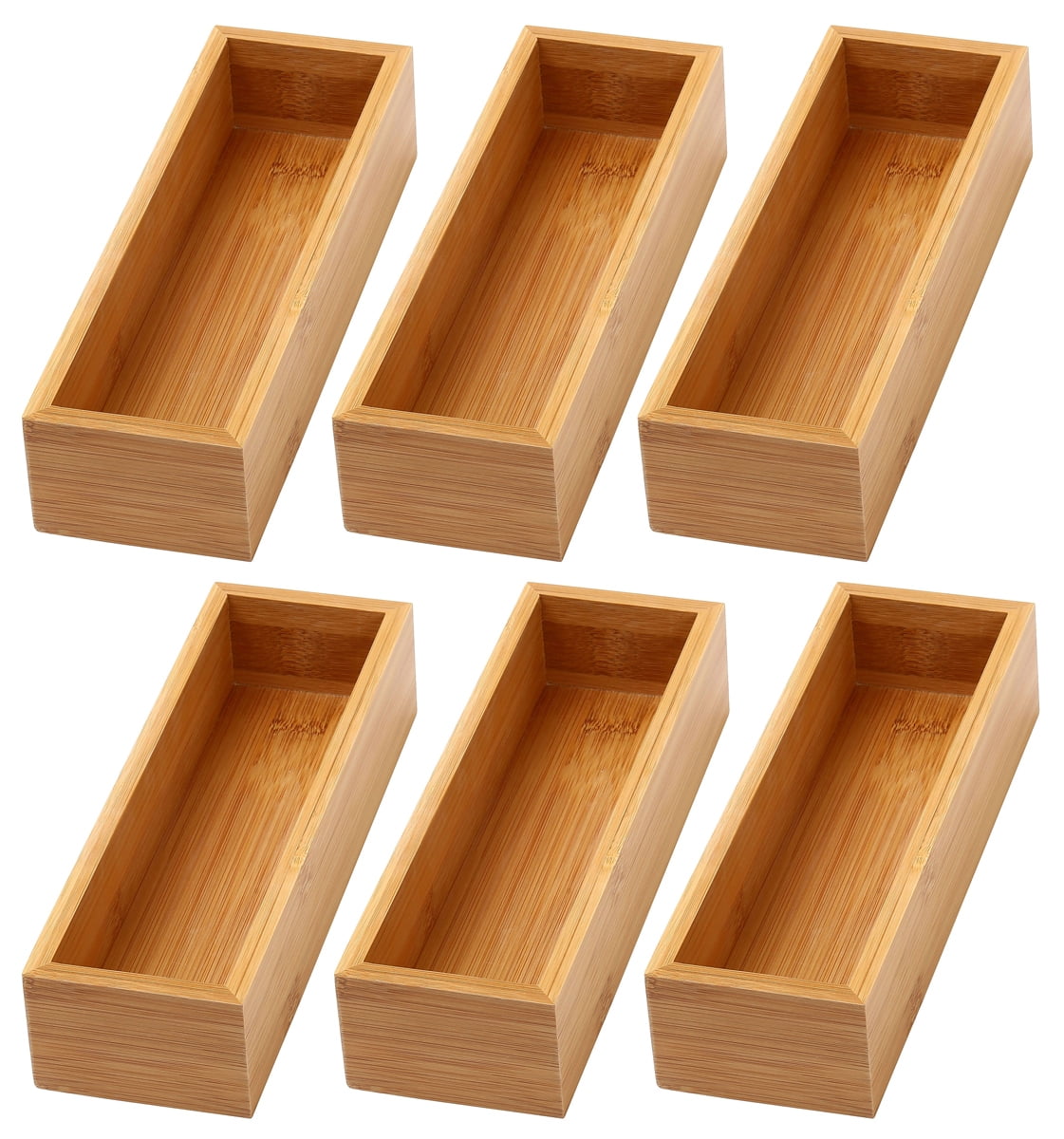 326 YBM HOME Bamboo Drawer Organizer Box 1, 6x12x2 Inch 326 YBM HOME Bamboo Drawer Organizer Box 1, 6x12x2 Inch