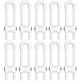 thumbnail image 2 of 4Pcs Child Safety Locks, Baby Proofing Cabinet Lock U Shaped Baby Safety Latch Adjustable Childproof Sliding No Drilling Kids Safety Lock for Drawers Fridge Closet Cupboard, 2 of 9