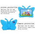 thumbnail image 5 of ELEHOLD Cute Kids Case for iPad Mini 6th Generation 8.3" (2021) Kids Friendly EVA Butterfly Wings Kickstand Heavy Duty Rugged Shockproof Protective Case for iPad mini 6,Blue, 5 of 7