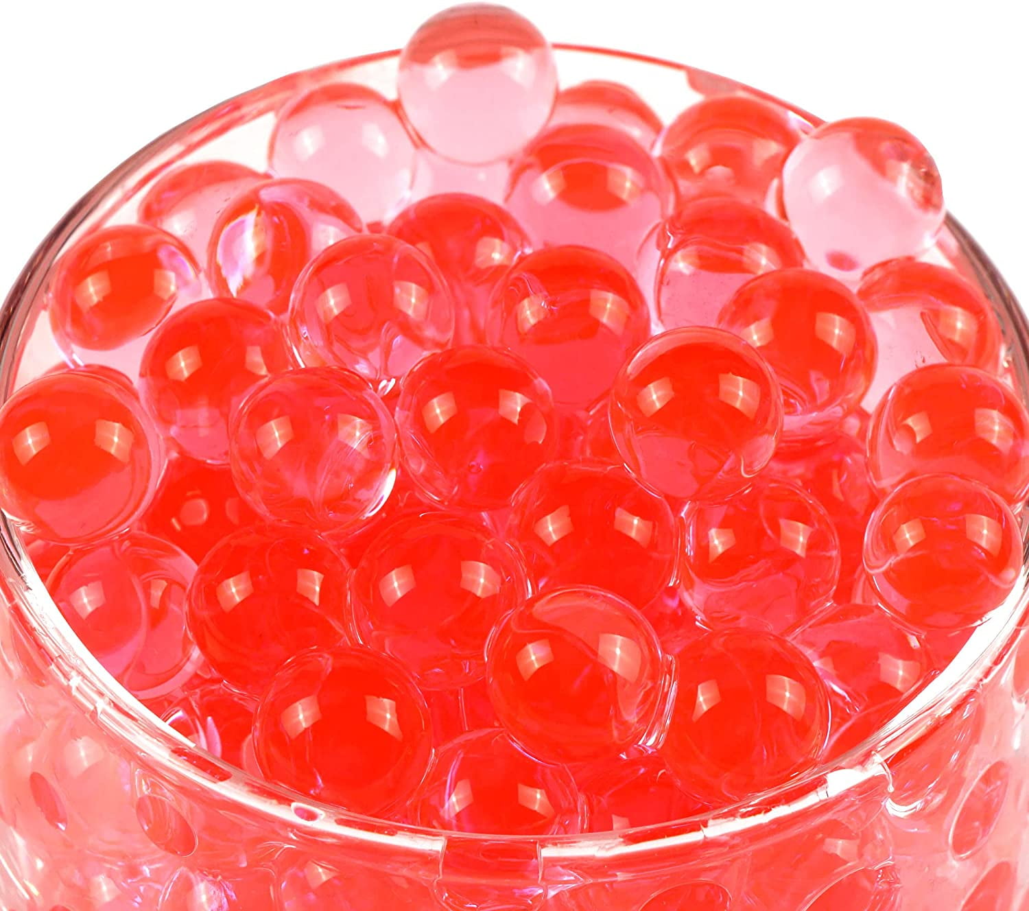 60000 Clear Water Gel Jelly Beads Vase Filler Beads,Vase Fillers for Floating Pearls, Floating