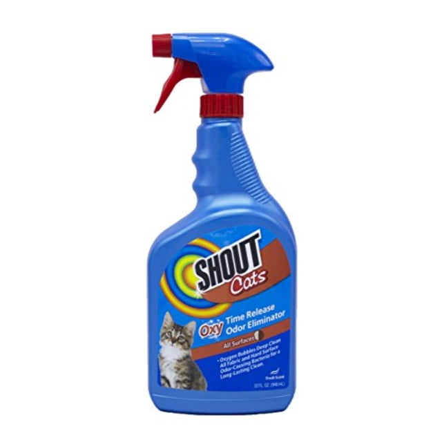 Shout for Pets Turbo Oxy TimeRelease Odor Eliminator Best Cat Odor