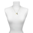 thumbnail image 3 of Delight Jewelry Goldtone I would be lost without you - Love and Lock Charm Necklace, 18"+1", 3 of 4
